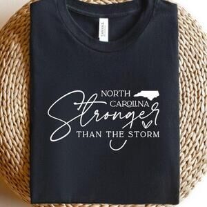 North Carolina Stronger Storm Support Graphic Unisex T-Shirt
